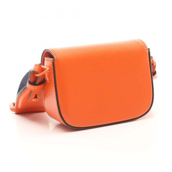 GUCCI Authentic Orange Leather Horsebit Shoulder Bag - Picture 3 of 6